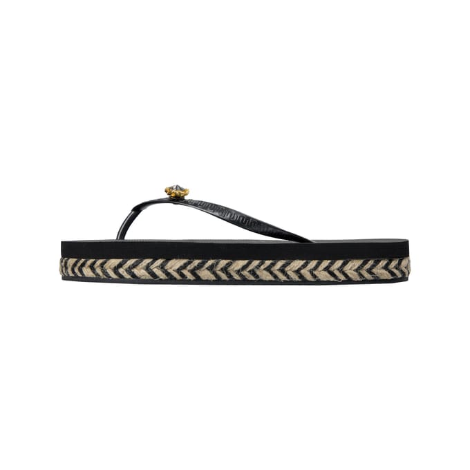 Uzurii Raffia switch zwart