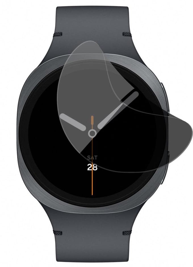 Privacy Screenprotector geschikt voor Samsung Galaxy Watch 8 40mm - 1x FlexGuard Screen Protector