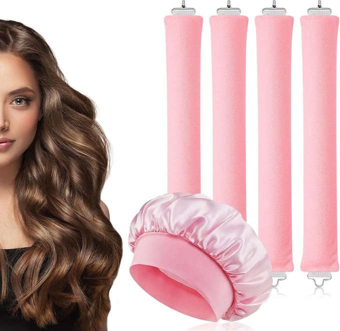 Heatless Curls - Krulspelden - Haar Krullers Zonder Hitte - Praktisch