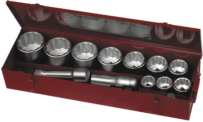 Doppenset 1 36-80mm 15 dlg Teng Tools M1115MM