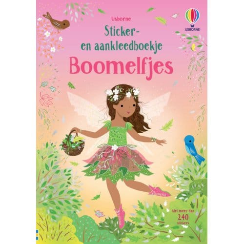 Boomelfjes - Sticker- En Aankleedboekje