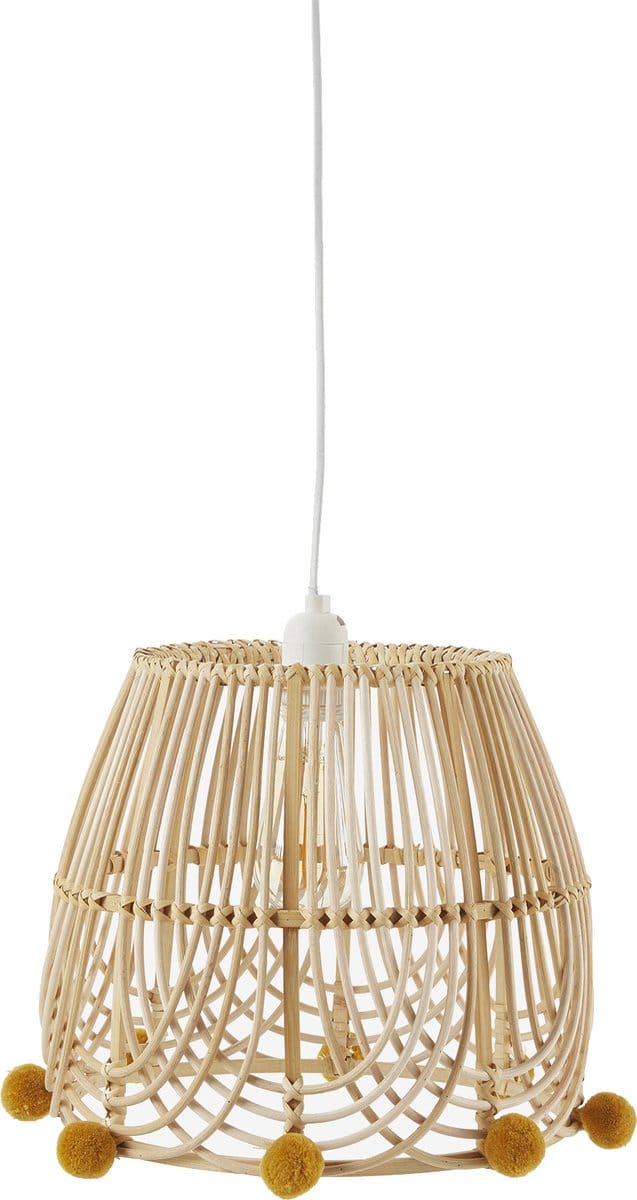 Vertbaudet Lampenkap pompons voor rotan lamp