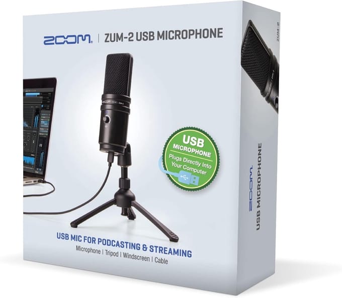 USB Microfoon - Condensator Microfoon - Podcasts Opnemen - Professioneel Geluid - 24-bit 96 kHz - Zwart