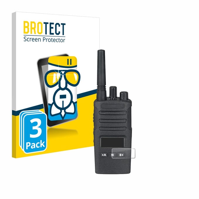 Screenprotector 3 Stuks voor Motorola XT460 Beschermglas transparant