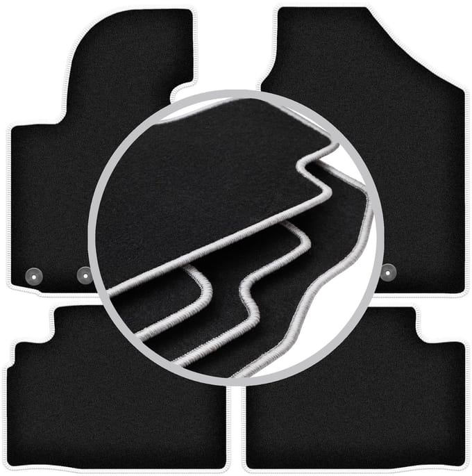 CARLUX-SILVER automatten voor: Hyundai Tucson II SUV (2009-2015)