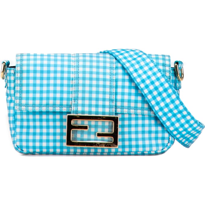 Baguette Gingham Schoudertas