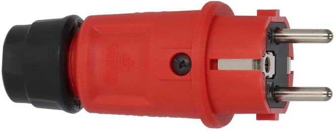 Brennenstuhl Professional CEE 7/7 geaarde stroomstekker | extra robuust | IP54
