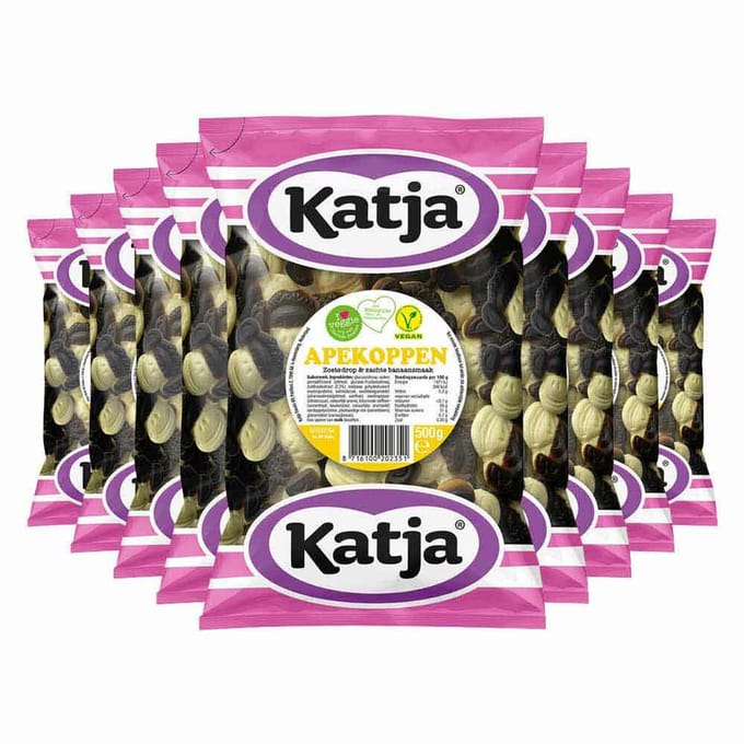 Katja Apekoppen - 9 x 500 gram - Voordeelverpakking