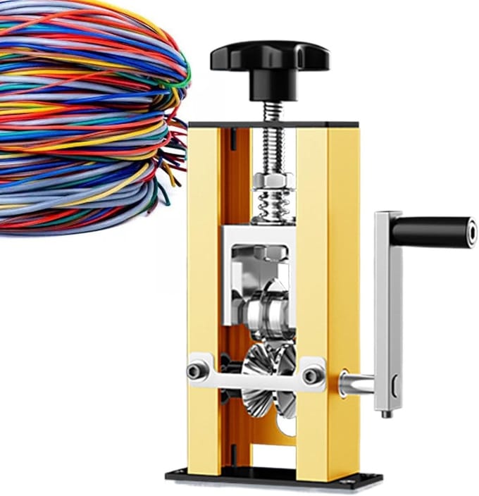 Draadstripmachine - Koperstripper Schraper - Efficiënt Strippen - Handmatig Elektrisch - 1-25mm Diameter - Goud