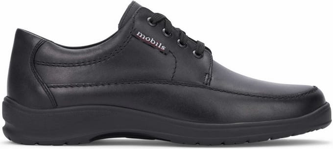Mephisto Ezard - heren veterschoen - Zwart - maat 38.5 (EU) 5.5 (UK)