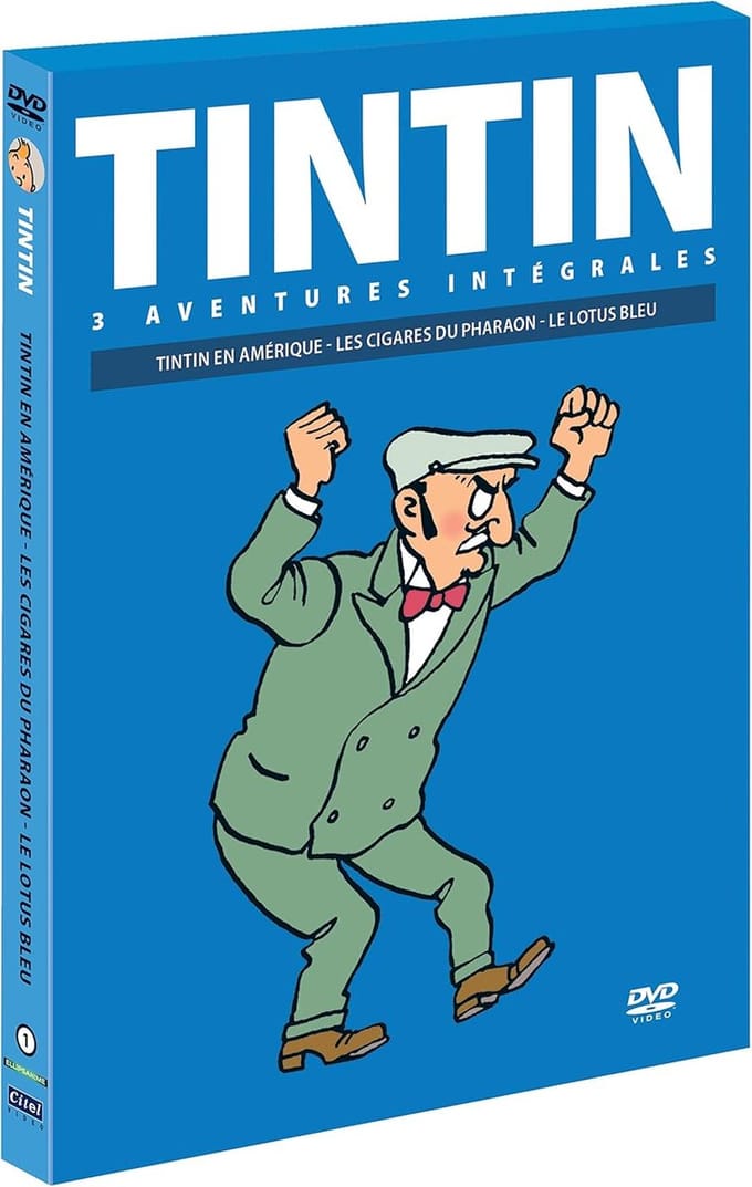 TINTIN VOL.1/CIGARES/LOTUS/AMERIQUE