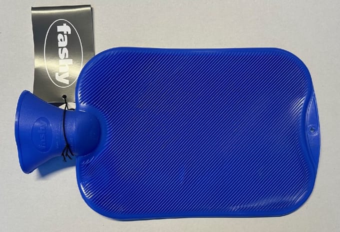 Fashy - Warmtekruik - Enkelzijdig Geribbeld - Kobaltblauw