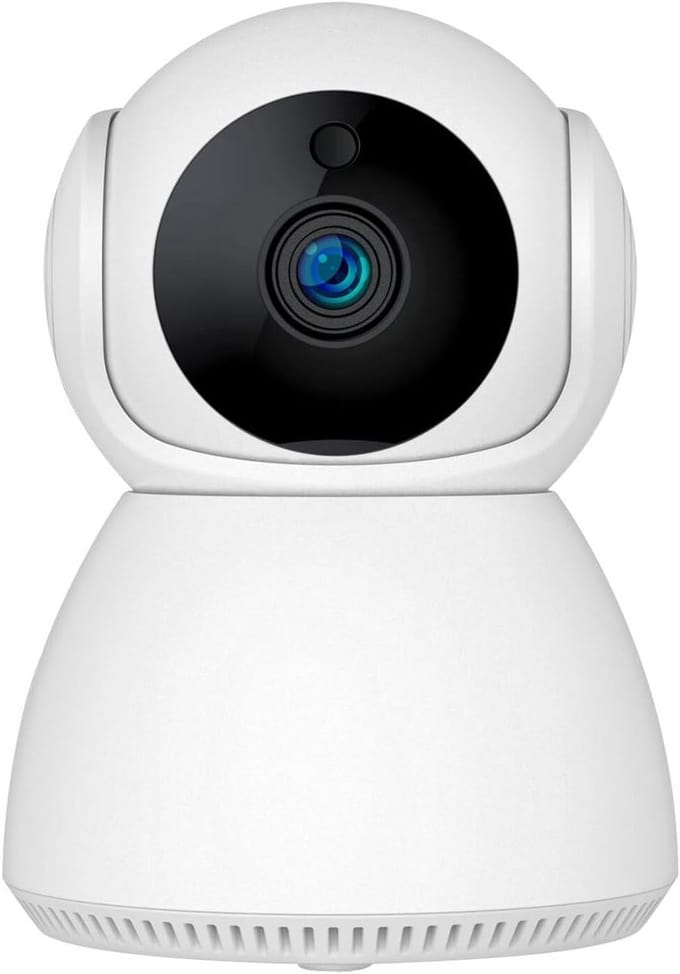 Slimme Binnen WiFi Camera met HD 1080P, Bewegingsdetectie en Nachtzicht