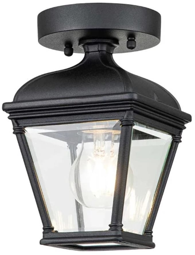 Elstead Lighting LED Buitenlamp Bayview | 1X E27 Max 60W | IP44 | Dimbaar | Black