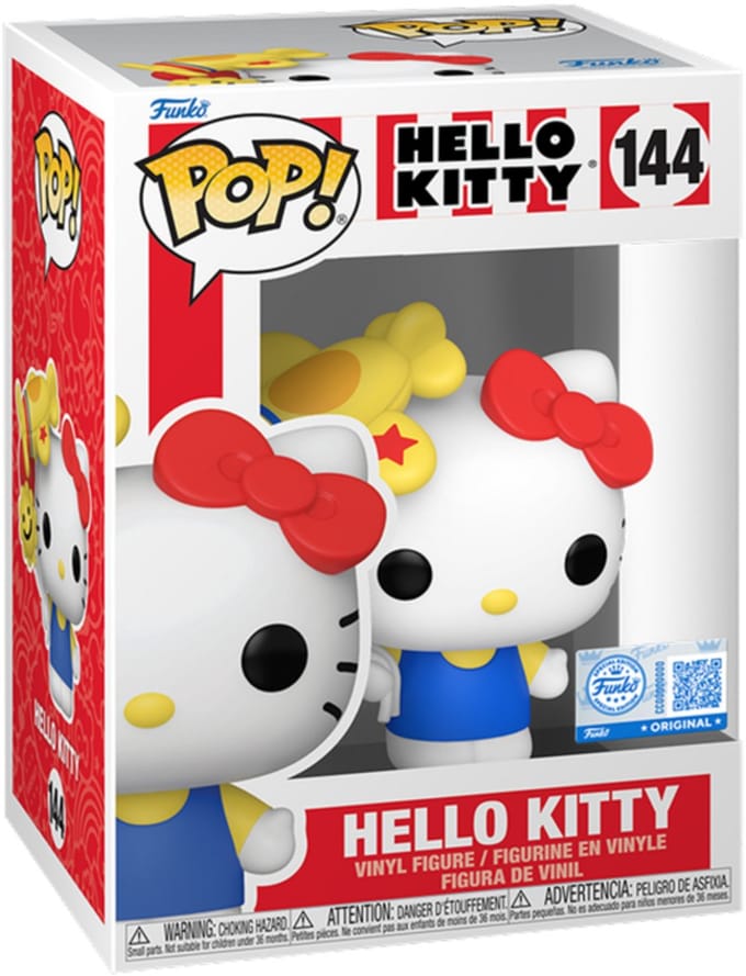 Hello Kitty POP! Animation Vinyl Figure Hello Kitty in Plane 9 cm