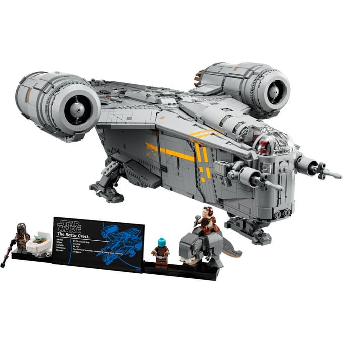 LEGO Star Wars De Razor Crest, UCS Mandalorian Starship Bouwset voor Volwassenen- 75331