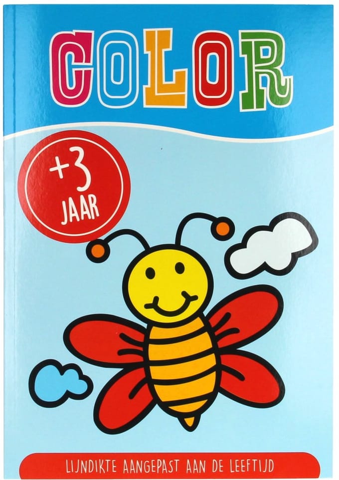 Kleurboek Color 3+ Jaar