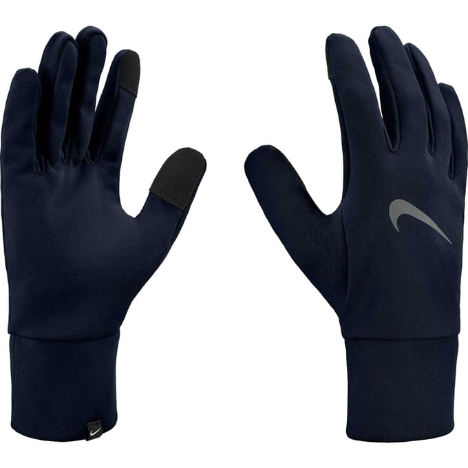 Nike Heren Fleece Therma-Fit Handschoenen (Marine)