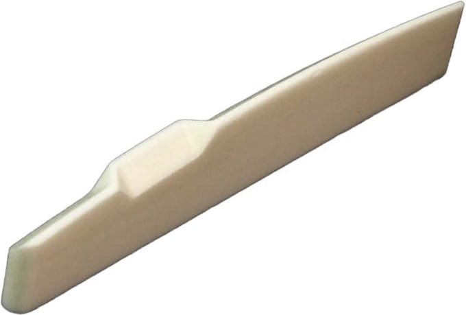 Allparts BS0267000 Gecompenseerd zadel van been voor Gibson® gitaren 71x3x12 mm