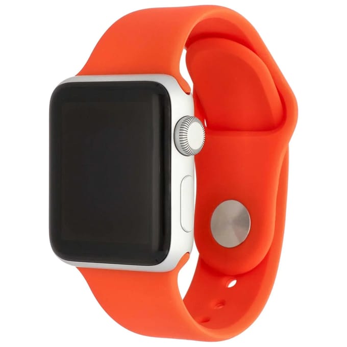 2+1 | Apple Watch Bandje Vyon - Siliconen - Abrikoos