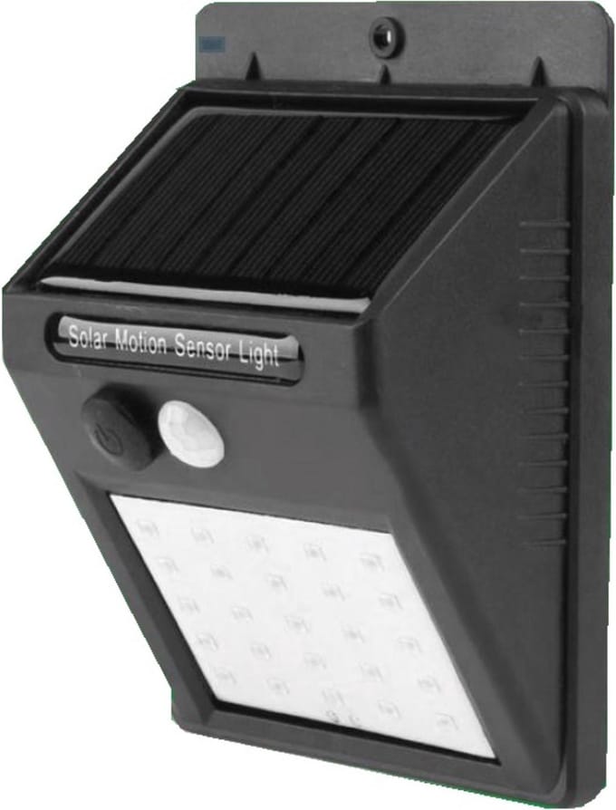 Hofftech Wandlamp Solar LED - met PIR Sensor - IP65
