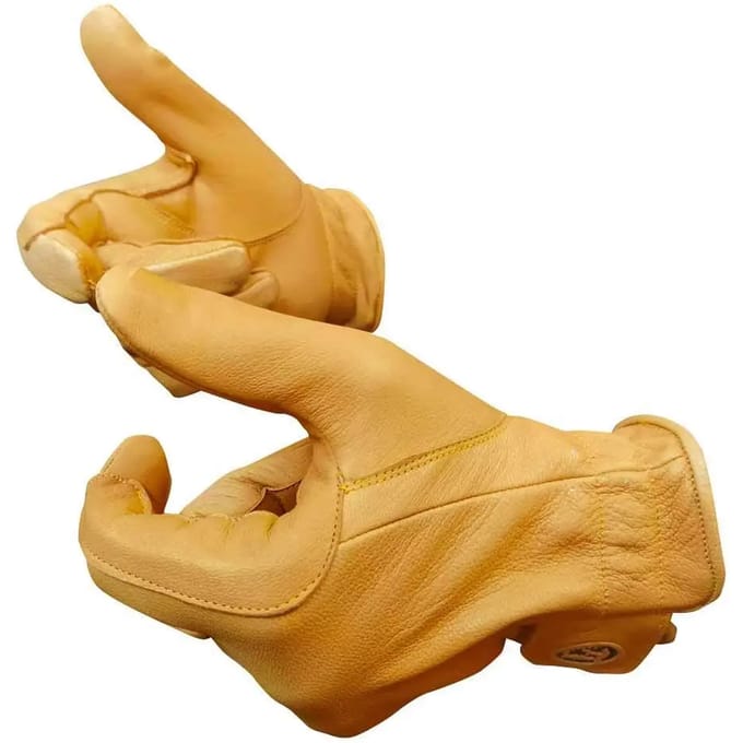 Gants Paardrijden Hertenleer Zaldi