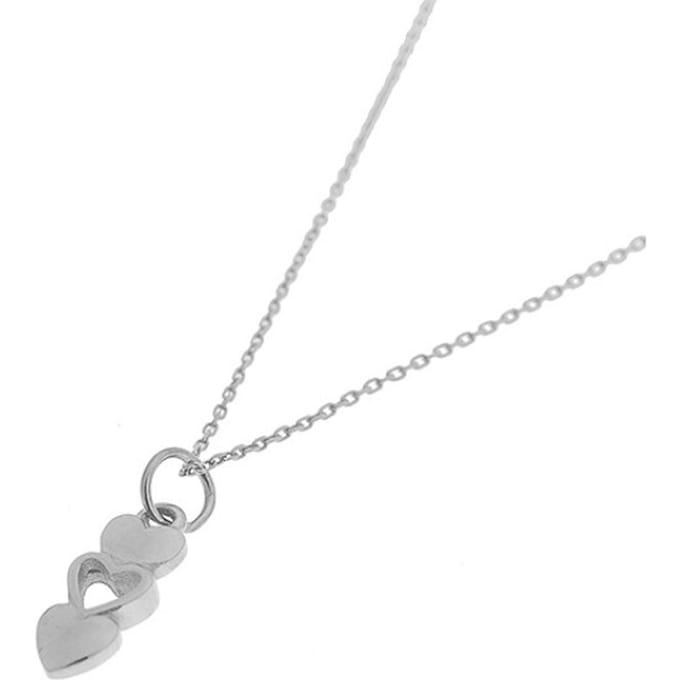 Label Kiki Ketting open heart silver