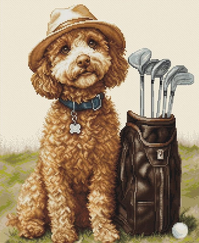Borduurpakket Luca-S - The Master Golfer - De Meestergolfer - BU5090