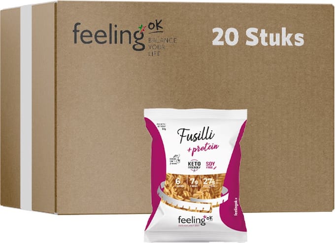 Feeling OK | Fusilli | 20 Stuks | 20 x 50 gram