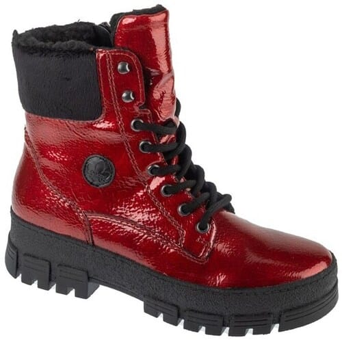 Rieker Booties Y0220, Vrouwen, Rood, Laarsjes, maat: 37