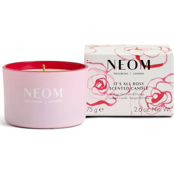NEOM It’s All Rosy Travel Candle 75gne