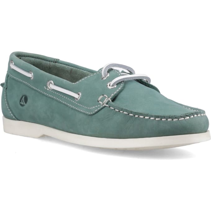 Sperry Balboa 2 Oog Boot Nubuck Dames Groene Botenschoenen