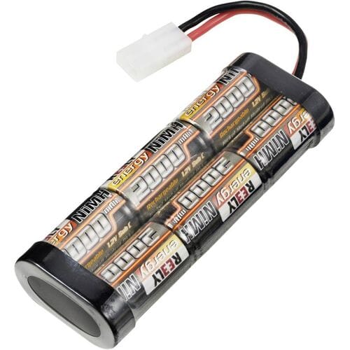Reely NiMH accupack 7.2 V 2000 mAh Aantal cellen: 6 Stick Tamiya