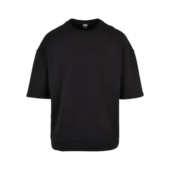 Urban Classics - Oversized Short Sleeve Crew Shirt - S - Zwart