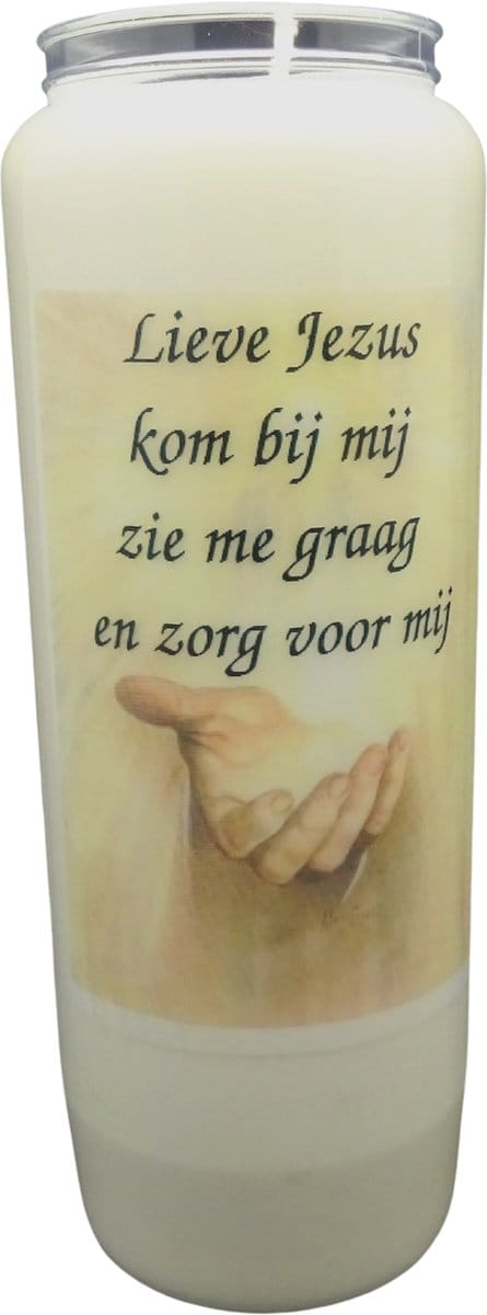 Noveenkaars Spreuk 006 - 9 dagen brander (5 stuks)