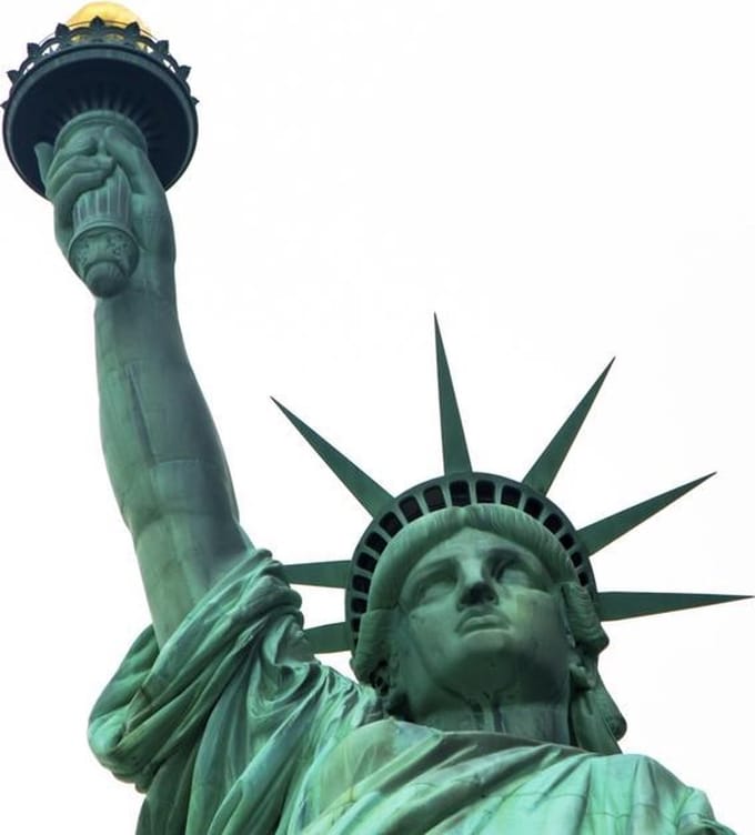 Foto op Canvas, Liberty (120x80cm)