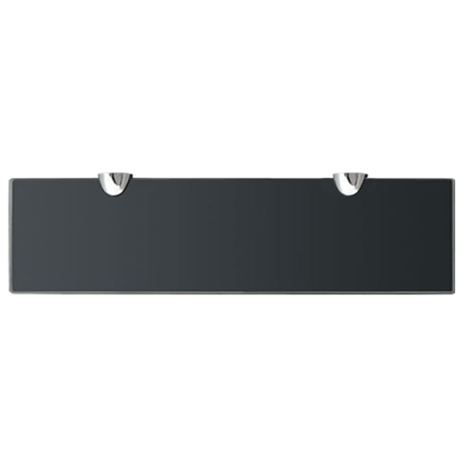 vidaXL - Zwevend - schap - 40x10 - cm - 8 - mm - glas
