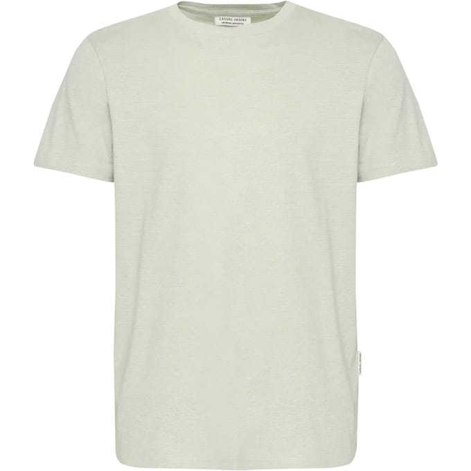 T-shirt met microsneeuwstripes Casual Friday Thor