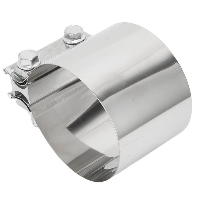 Uitlaat Bandklem RVS Butt Joint Universeel voor Dempers Downpipes Headers 4in