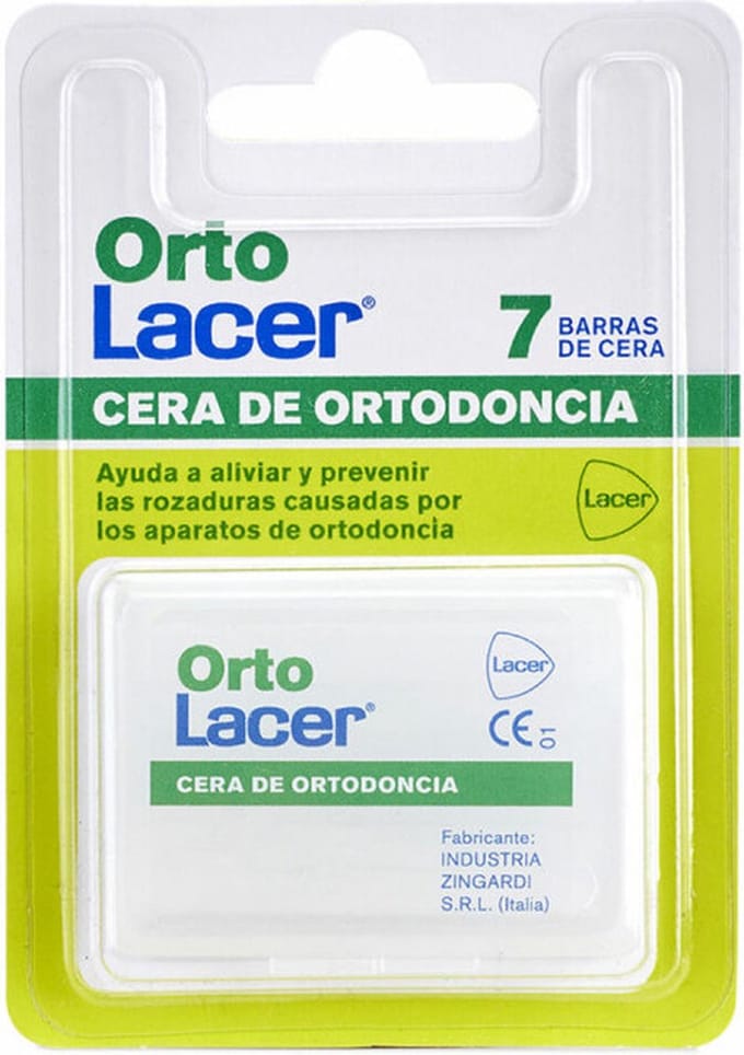 Ortolacer Protective Orthodontic Wax Brush 7 Bars