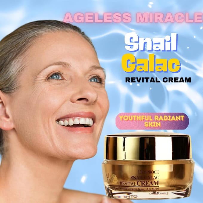 DEOPROCE - Snail Galac Revital Cream 50g
