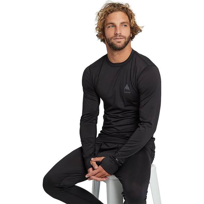 Burton Thermoshirt - Heren - Mens Lightweight X Base Layer - - - True Black - S