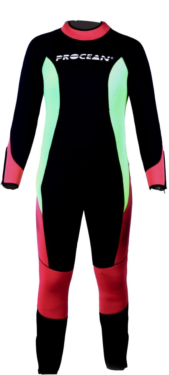 Procean - Wetsuit Pro 3 - Wetsuit - Kleurrijk - 5mm - Vrouw S