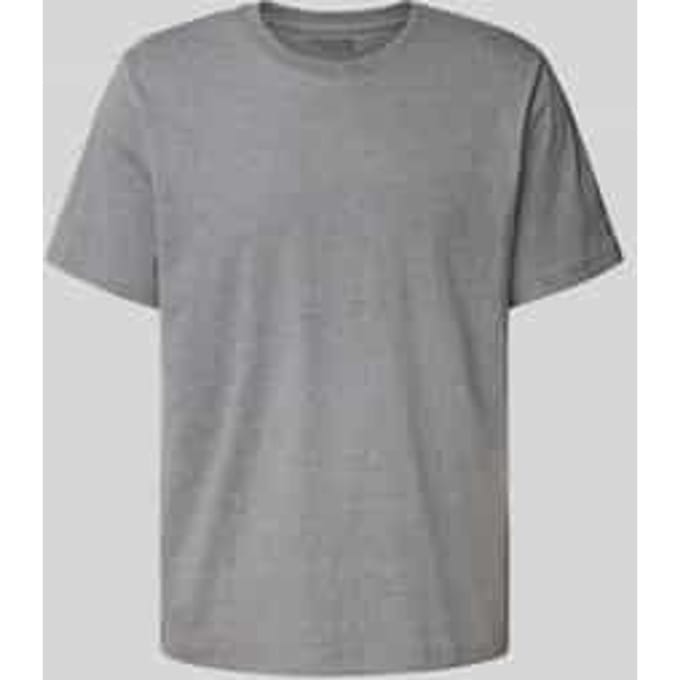 Regular fit T-shirt van katoenmix, model 'ASPEN'