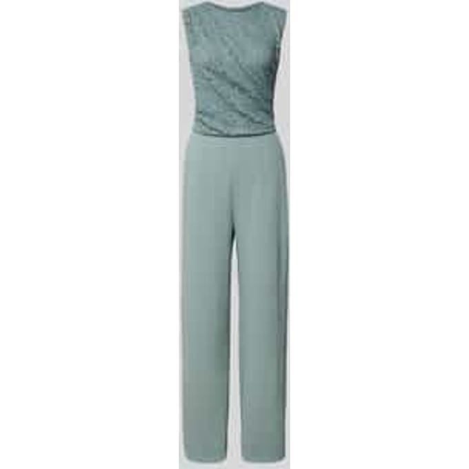 Jumpsuit met etskanteffect