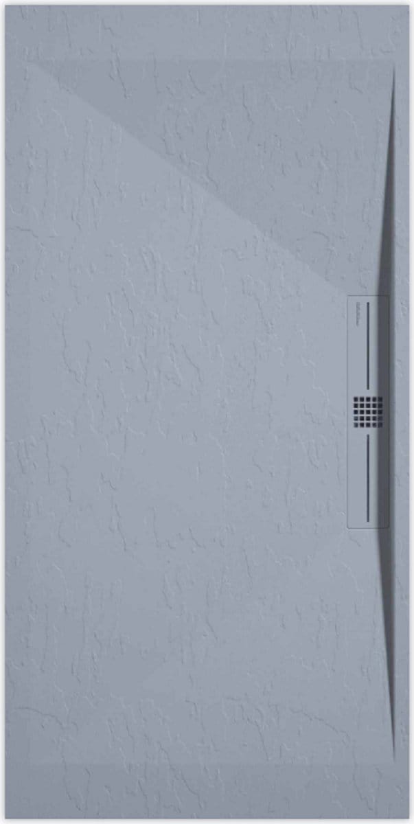 Sanifun douchebak Stone Side Gray Slate 900 x 900 P