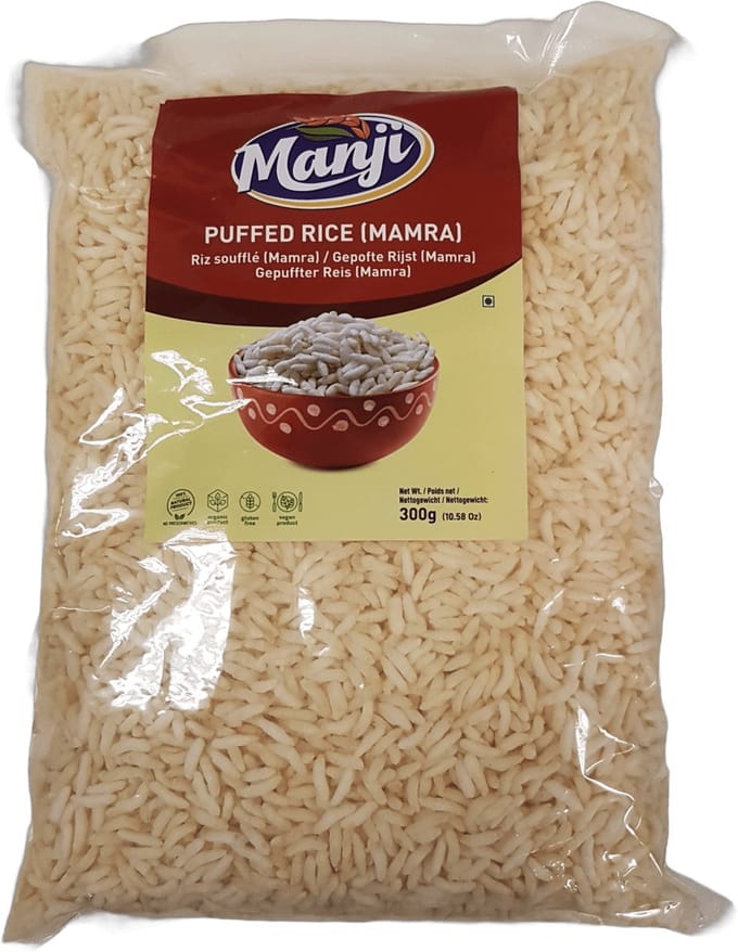 Manji - Gepofte Rijst -300 g