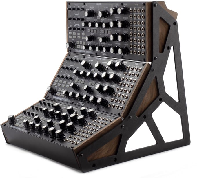 Restand Moog Mother-32 / DFAM / Subharmonicon Triple Stand - Desktop stand