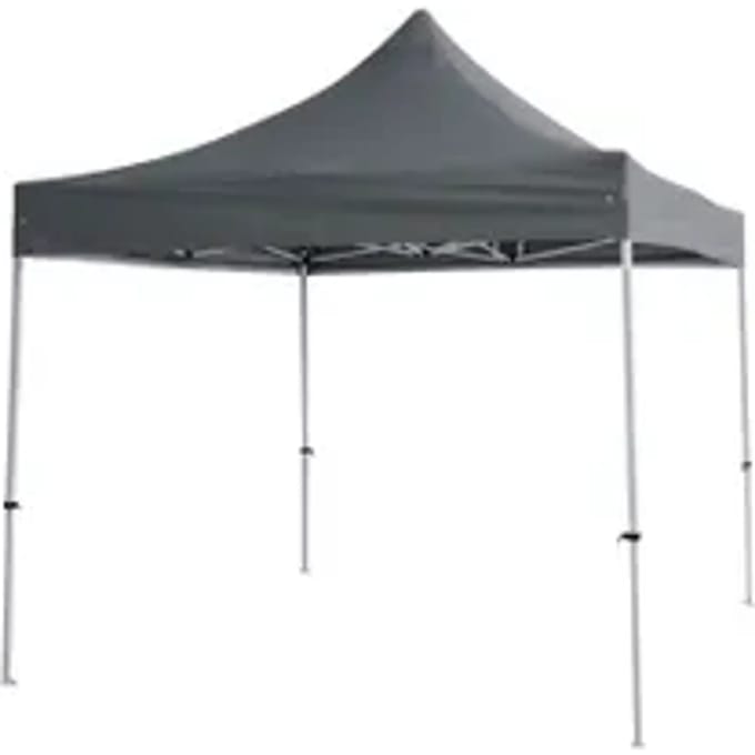 Central Park Partytent Quick Up Pro Antraciet 2,95x,2,95m