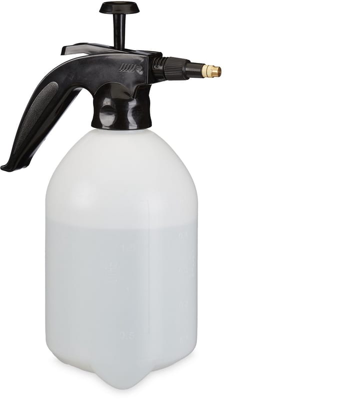 Drukspuit - set van 2 - 2 l - wit en zwart